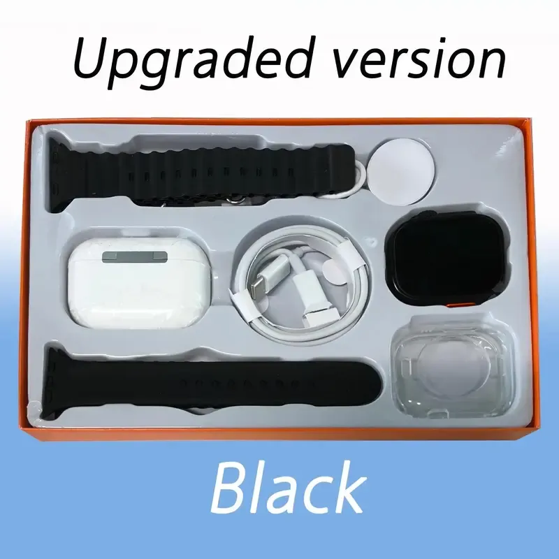 Smartwatch Set:Smart Watch for Men Women, Waterproof Sport Smartwatch Compatible with iPhone & Android