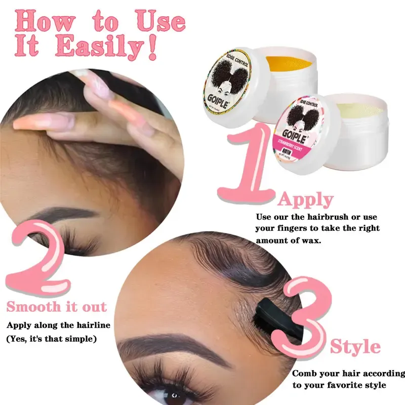 Strong Hold Edge Control Wax