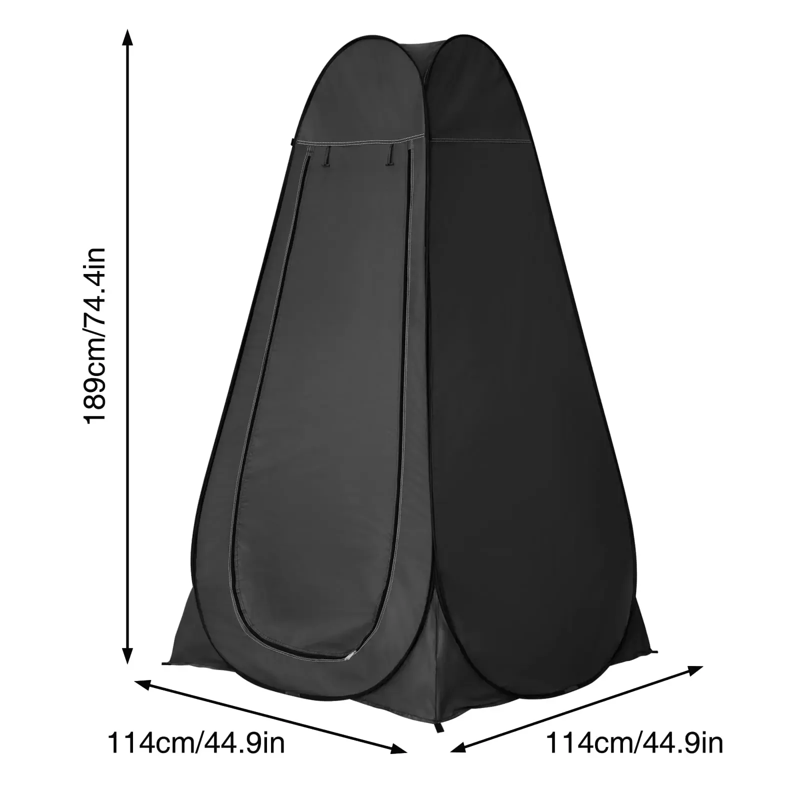 Camping Changing Tent portable toilet Shower Tent with Solar Bag Durable Pop-Up Shower Changing Tent plant watering rv bunk beach picnic fishing potty Outdoor Camping Shower Tent Easy Setup Privacy Tent Changing Room Portable Camp Shower Tents fo