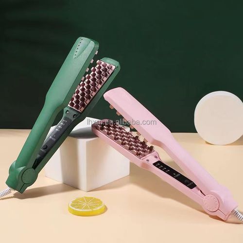 Hair Iron Ceramic 3D Ceramic Styling Crimping Perm Pliers Flat Iron Hair Straightener Wave Hair Straightener Volumizing Iron
