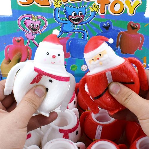 Santa Claus squeeze stress relief cup