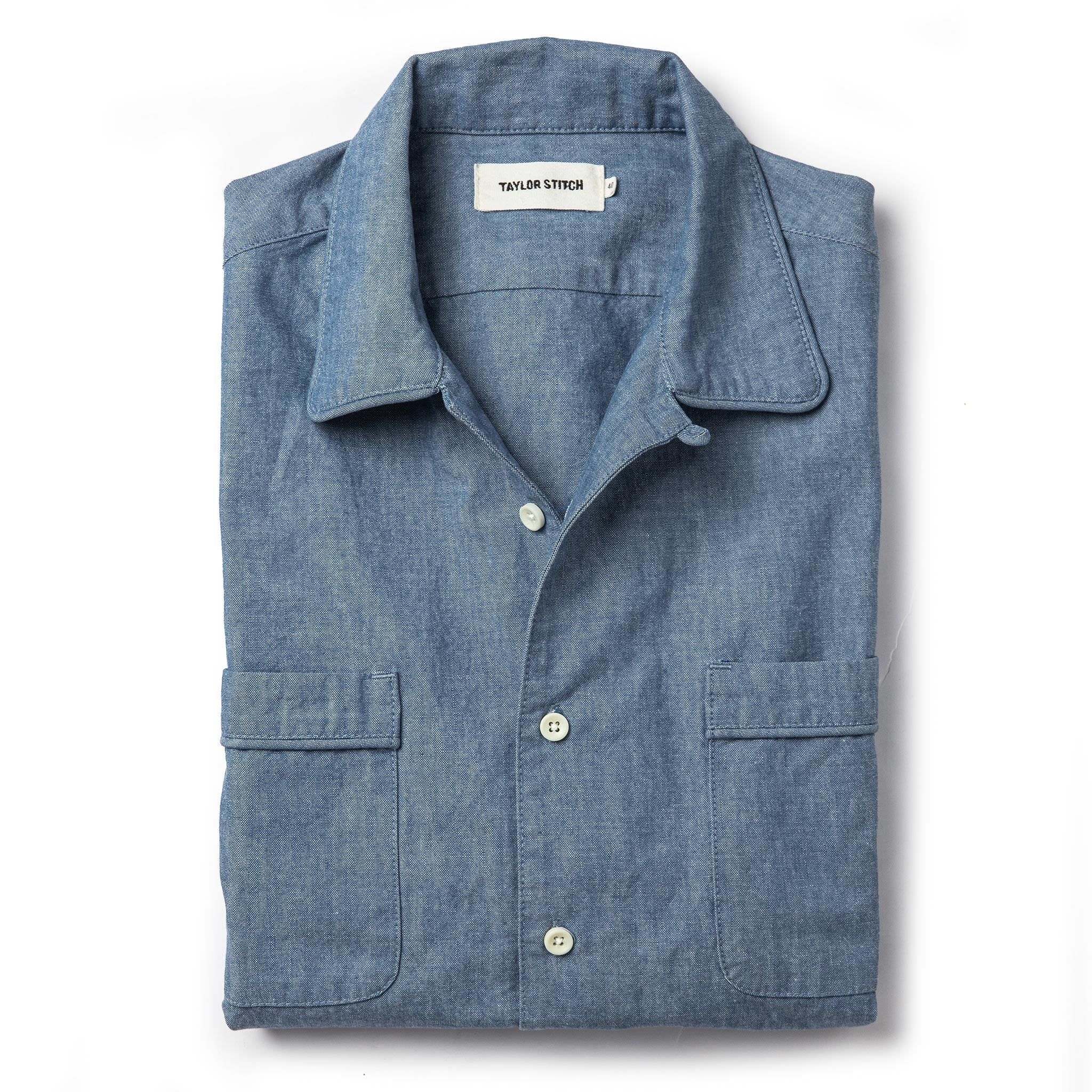 The Tulum in Blue Chambray