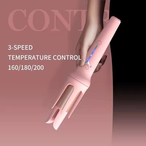 32mm Wave Fast Heating Ceramic Automatic Curler Iron Wand  Anti-Frizz Large Wave Water Ripple Egg Roll