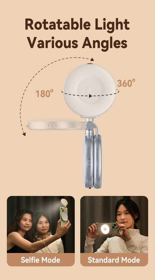 Clip & Glow Magnetic Selfie Light – Perfect Lighting Anytime