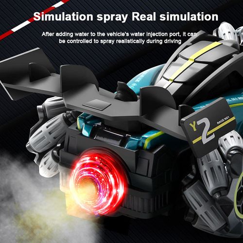 Remote control racing toy 4 drive drift equation spray truck, gesture sensing