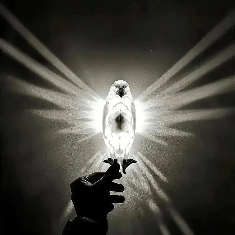 Modern Wall Lamp Eagle Bird Shape Projection