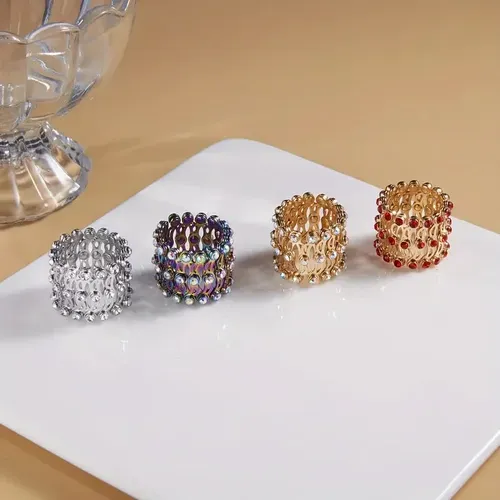 Transformable Magic 2-in-1 Folding Retractable Ring Bracelet Fashion Jewelry Ring