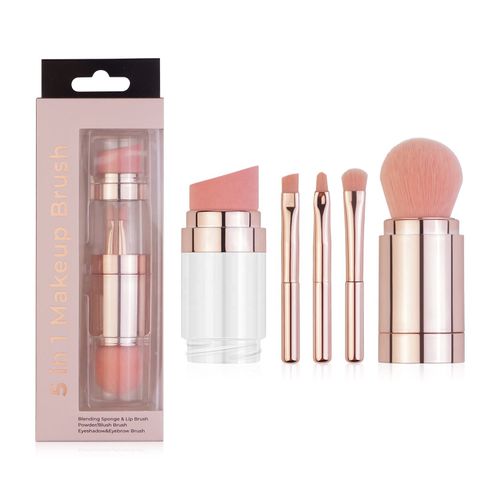 5-in-1 High Quality Professional Luxury Makeup Brush Set