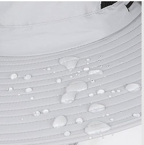 dual USB solar rechargeable fan summer outdoor sunscreen different camouflage wide brim polyester sun hat strap made of nylon