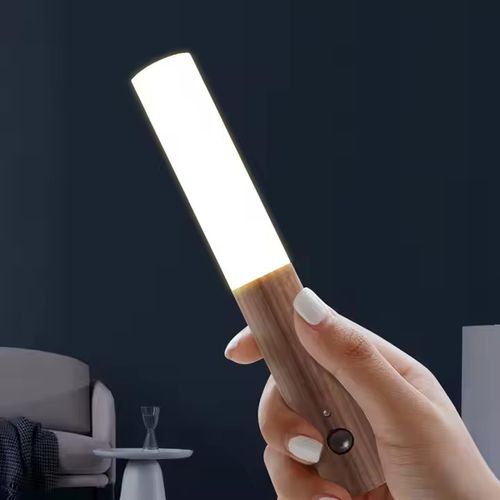 New Design Night Light Rechargeable with Magnetic Base Body Sensing Cabinet Wardrobe Light LED Wall Light
