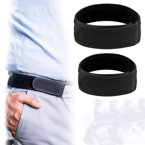 Outdoor Casual Lazy Belt Elastic Waistband Velcro Single Side No Buckle Nylon Belt Convenient Stickers