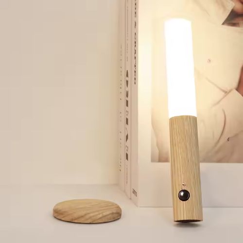 New Design Night Light Rechargeable with Magnetic Base Body Sensing Cabinet Wardrobe Light LED Wall Light