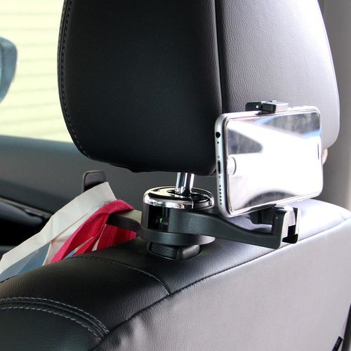Multi-functional car seat hooks