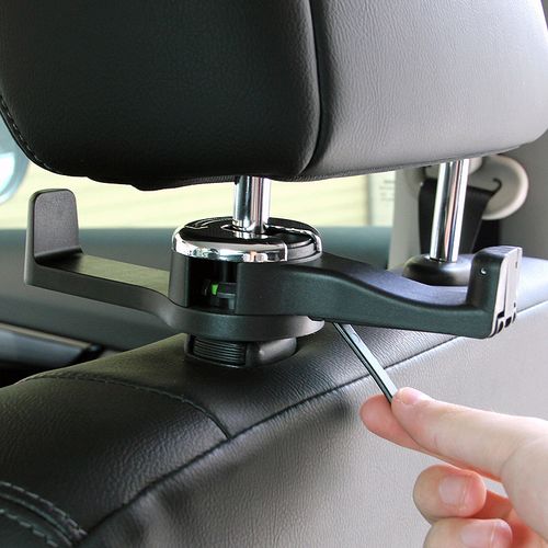 Multi-functional car seat hooks