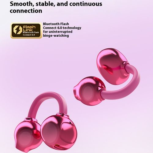 New X22 ear clip wireless Bluetooth headset high value stereo sound noise reduction sports running leisure headset