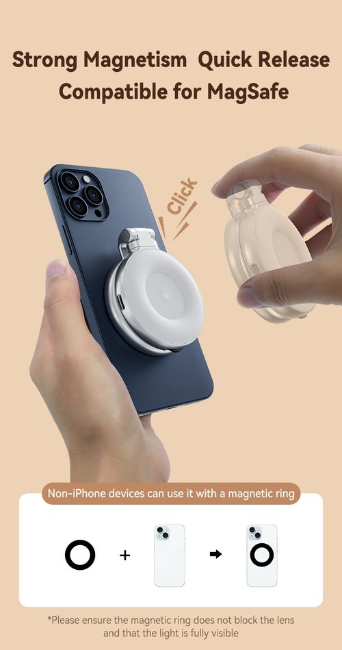 Clip & Glow Magnetic Selfie Light – Perfect Lighting Anytime