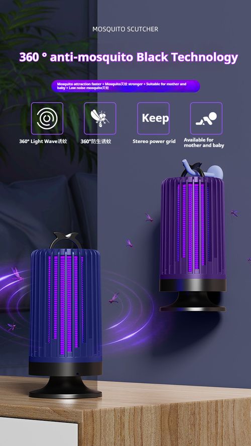 Ultra-quiet mosquito lamp home mosquito repellent indoor portable baby pregnant bedroom mosquito traps