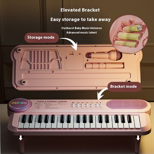 37 Keys Multi-functional Educational Children's Electronic Piano Toys