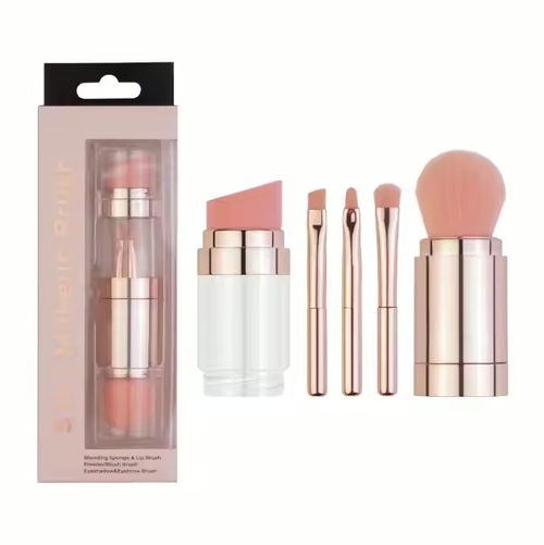 5-in-1 High Quality Professional Luxury Makeup Brush Set