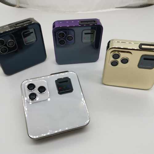 New i19 professional square slide button mini cell phone 2.4 inch dual sim card 2G GSM camera FM bluetooth unlocked small cell phone