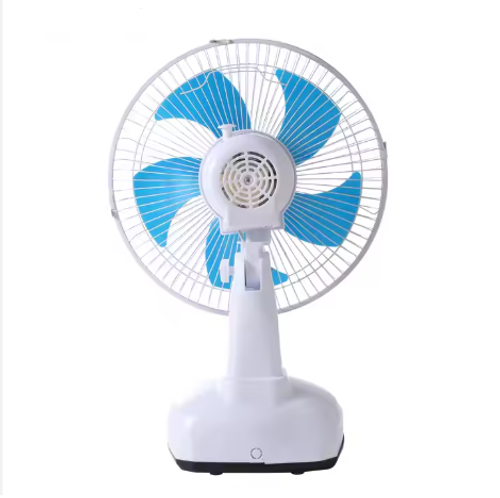 Solar Fan with Solar Panel Rechargeable Outdoor Fan