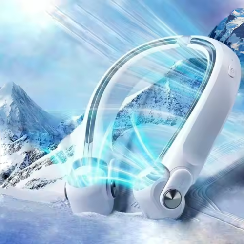 Wearable Sports Neck Fan Rechargeable  Portable