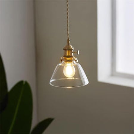 Jasmine Glass Pendant Lamp