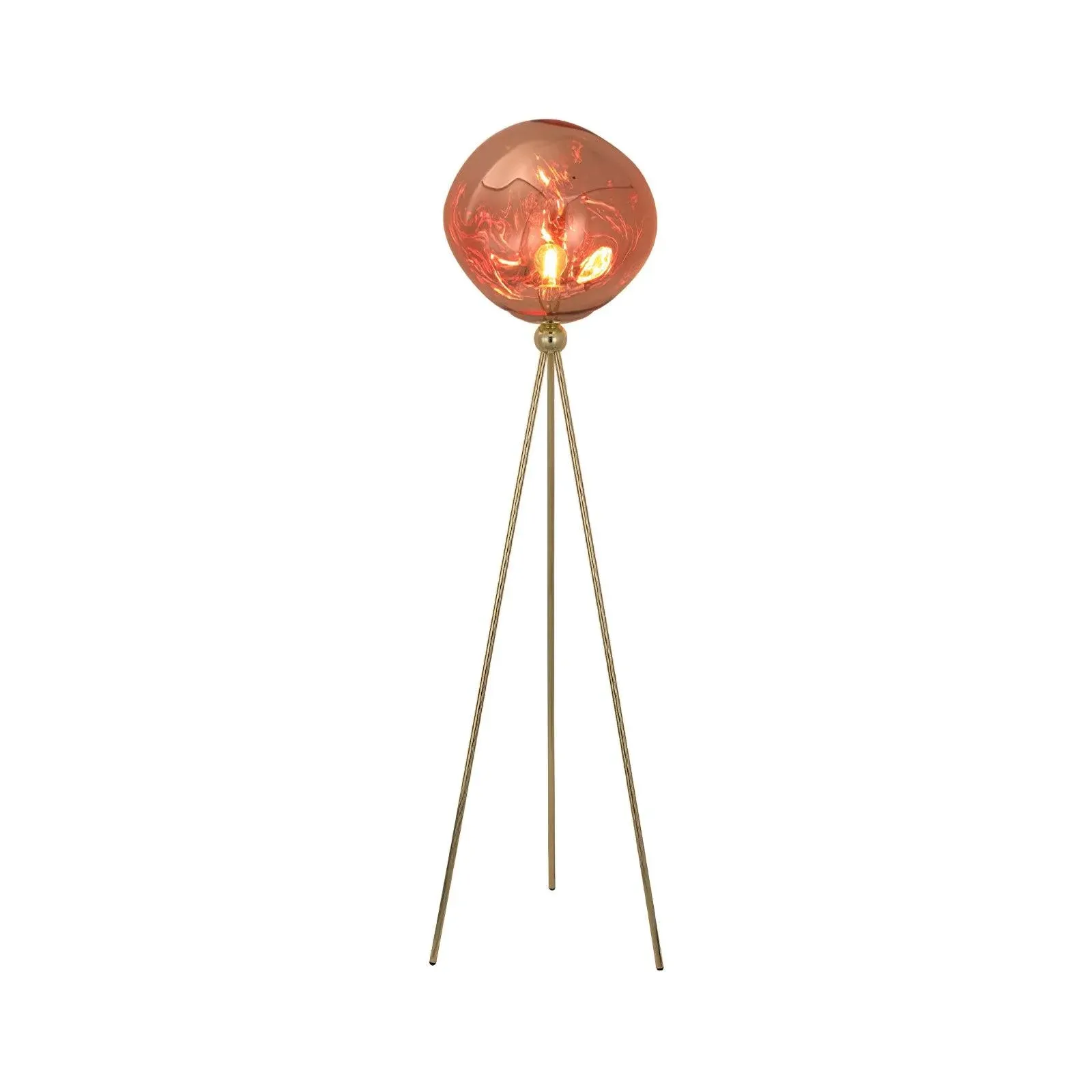 Tripod Rock Lava Floor Lamp