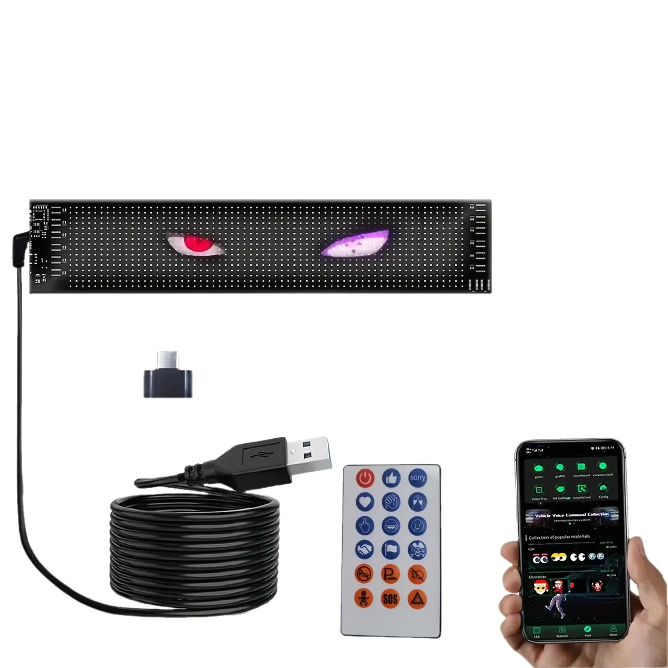 🔥🔥🔥Vehicle-mounted LED multi-function display