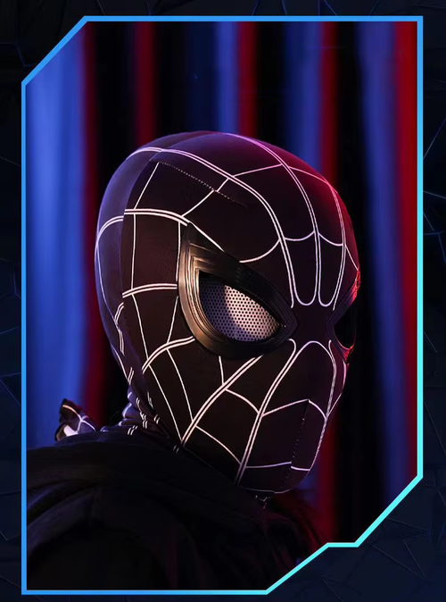Spider - Man Masks – Blinking Eyes, Red & Black Styles, Skin - Friendly, Elastic & Gift - Ready!