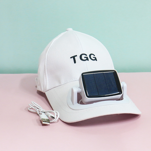 🌟 Solar+USB Fan Hat – 16H Cooling, Wide Brim Sun Protection, Stylish Design! 🌞