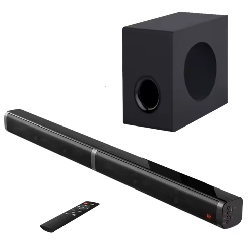 Ghana May Day Deal! 2 - in - 1 Detachable Bluetooth 5.3 Soundbar with Subwoofer - Transform Your Smart TV into a Home Cinema!