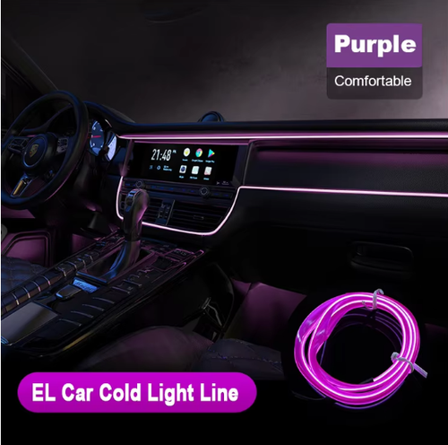 USB Car Ambient Light Strips: Colorful, Cool & Easy