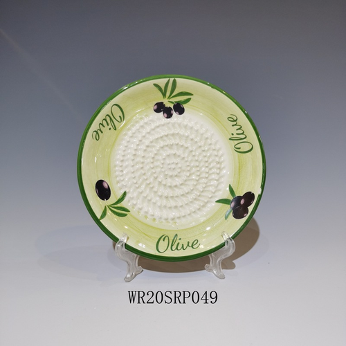 Elevate Cooking! Hand - Painted Ceramic Grinding Dish！