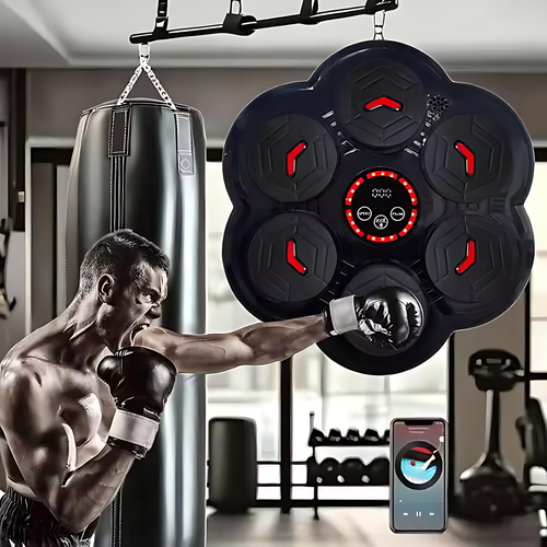 Smart Boxing Trainer: Music - Sync, All - Age Home Fitness