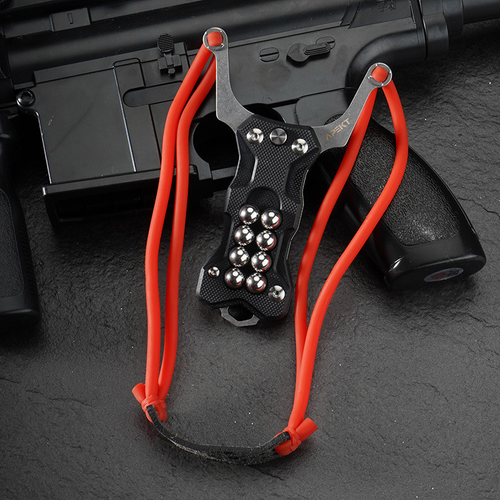Precision Slingshot + Mini Knife: All - in - One Tool