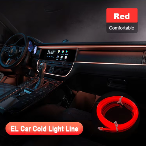 USB Car Ambient Light Strips: Colorful, Cool & Easy