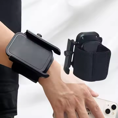 360° Rotatable Phone Wrist & Arm Mount – Secure Velcro Strap for Hands-Free Workouts & Daily Use