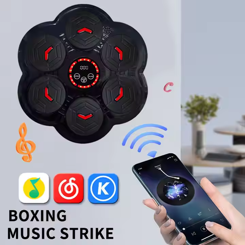 Smart Boxing Trainer: Music - Sync, All - Age Home Fitness