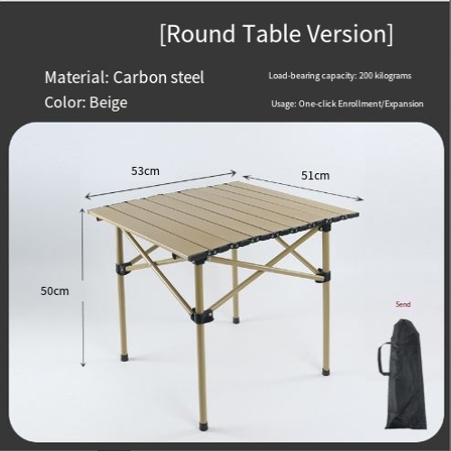 Outdoor Folding Tables and Chairs Set: One - Click Open and Close, Sturdy Durable, Unlock New Camping Picnicking Experiences!