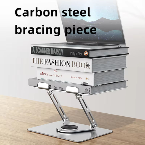 Ergonomic Laptop Stand: 360° Rotation, Height - Adjustable, Heat - Dissipating