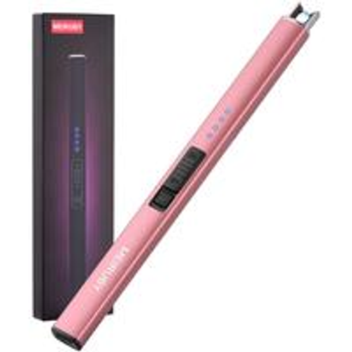 Electric Candle Lighter, Mothers Day Gifts for Mom from Daughter Son, Birthday Gifts for Mom Women Men Wife Sister, Economical Portable Rechargeable USB Arc Windproof Lighters for Candle Camping Kitchen BBQ Daily Use