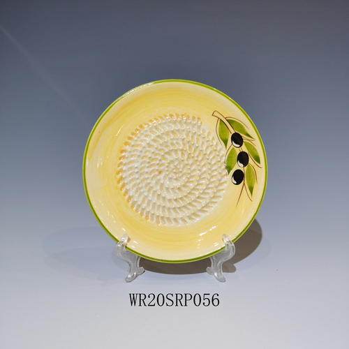 Elevate Cooking! Hand - Painted Ceramic Grinding Dish！