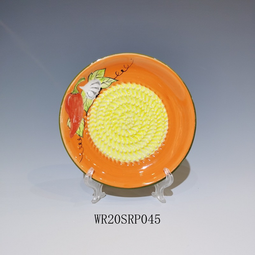 Elevate Cooking! Hand - Painted Ceramic Grinding Dish！