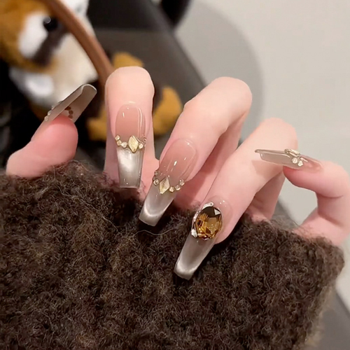 💅 Quick-Swap Wearable Nail Art Stickers – 30+ Styles, Jelly Glue & Nail Glue Options, Eco-Friendly & Reusable for Salon-Quality Manicures!