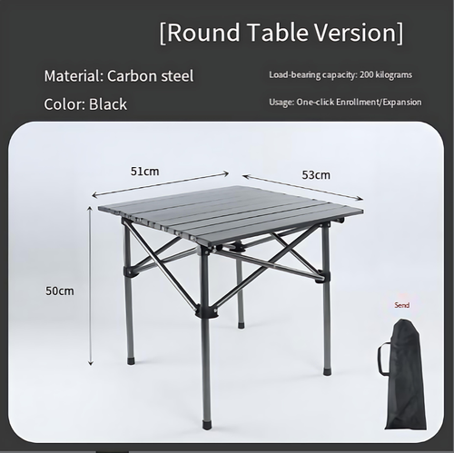 Outdoor Folding Tables and Chairs Set: One - Click Open and Close, Sturdy Durable, Unlock New Camping Picnicking Experiences!
