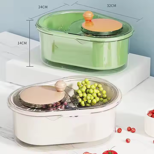 Fruit & Seafood Washer: Hand - Crank, Scratch - Free