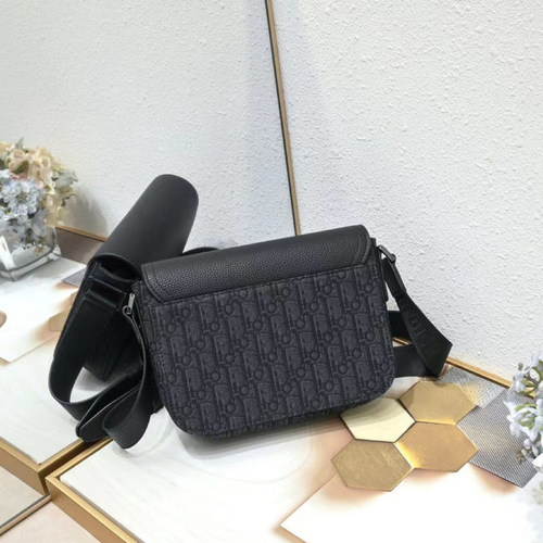 Classic Monogram Crossbody: Secure Buckle & Leather Accents