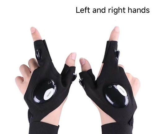 Hands - Free Lighting Solution: Multifunctional Gloves for Repairs & More