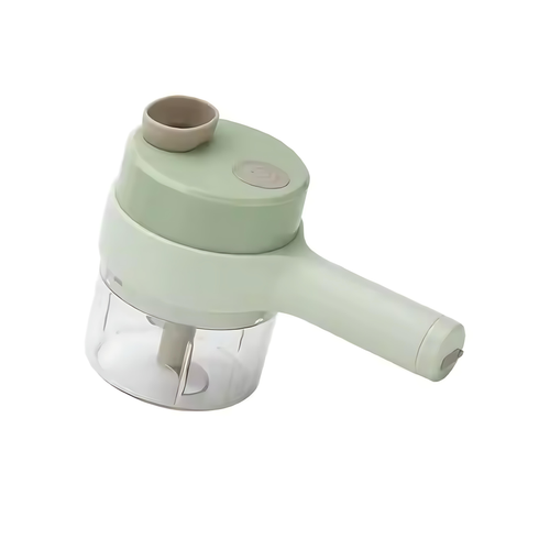 Premium Handheld Electric Food Processor & Slicer Combo – 2-in-1 Quick Prep, Ergonomic Design & Easy Clean for Effortless Cooking!